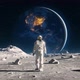4K Moon Walk Sci-Fi Space VJ Loop - VideoHive Item for Sale
