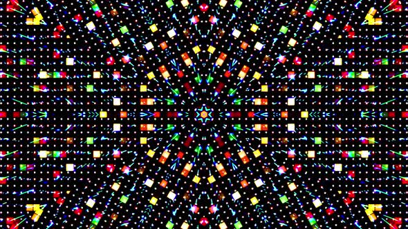 background Bright abstract light streaks set in full color kaleidoscope alt