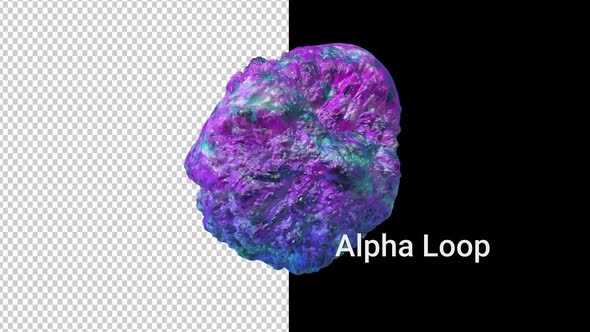 Waving Liquefy Neon Power Stone Alpha Loop