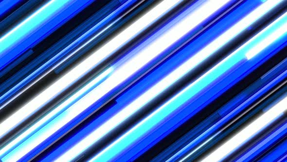 Abstract Technology Glowing Blue Line On Background
