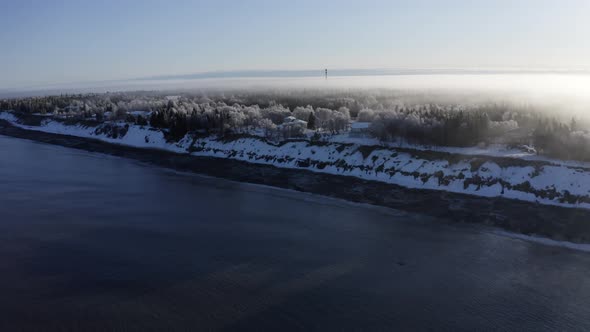 Arctic Foggy Coast