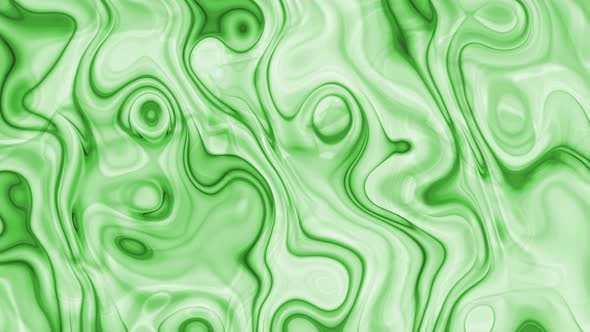 White Green Color Ink Smoke Wave Motion Liquid Animated Background alt