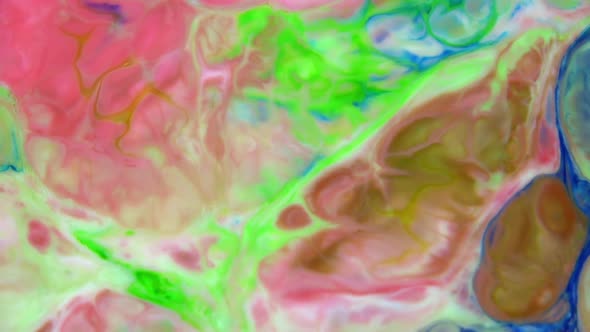 Color Surface Moving Surface Liquid Paint Art Texture