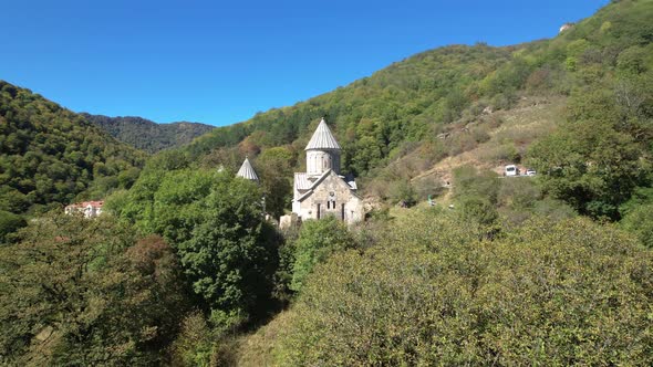 Armenian monastery in the mountains - Haghartsin