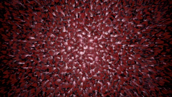 Moving and Pulsating Liquid From Particles alt