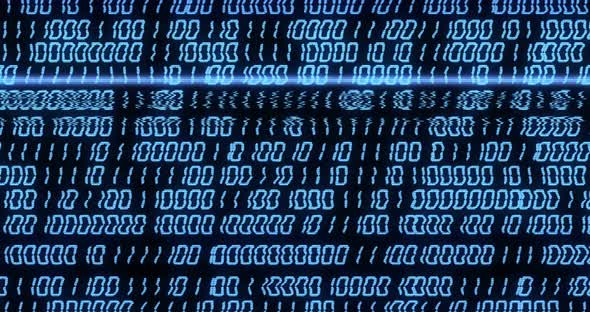 Binary Code 4K Overlay alt