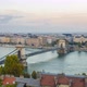 Panoramic view of Budapest and Parliament Building in Hungary  - VideoHive Item for Sale