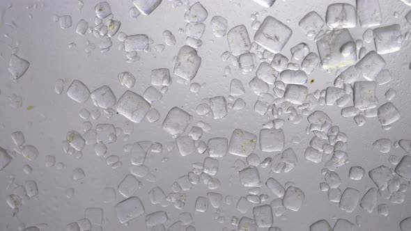 Sugar crystals in slow motion alt