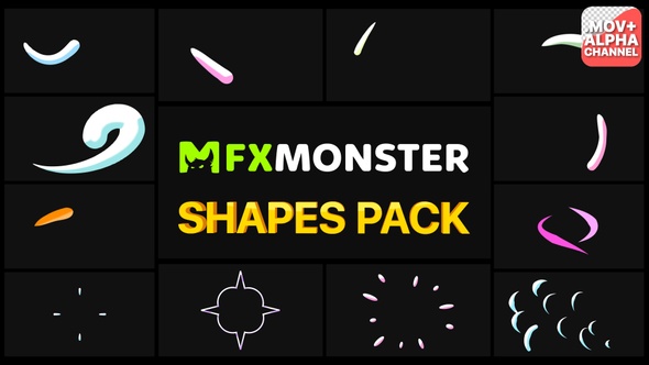 Hand-Drawn Shapes Pack | Motion Graphics