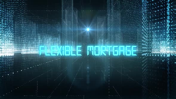 Skyscrapers Digital City Tech Word Flexible Mortgage alt