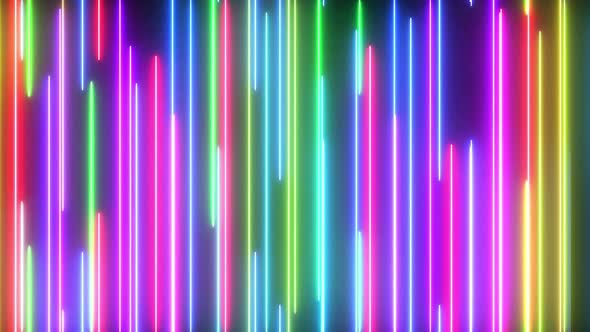 VJ Laser Neon colorful Loop
