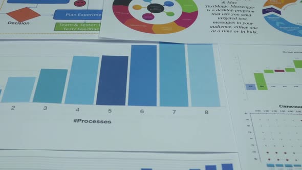 Financial Reports Of A Successful Company On The Table alt