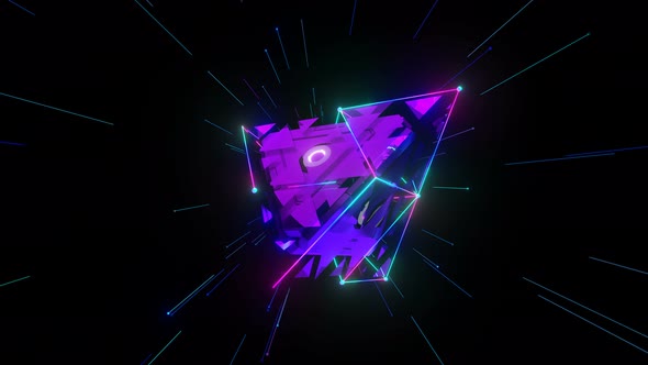 Pyramid With A Speaker alt