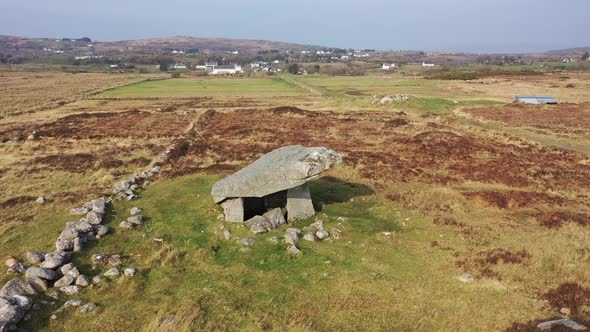 The Kilclooney Dolmen Is Neolithic Monument Dating Back To 4000 To 3000 BC Between Ardara alt