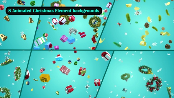 Christmas Element Backgrounds