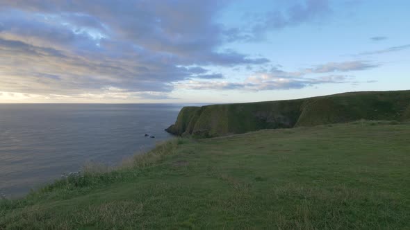 The North Sea coastline, Scotland alt