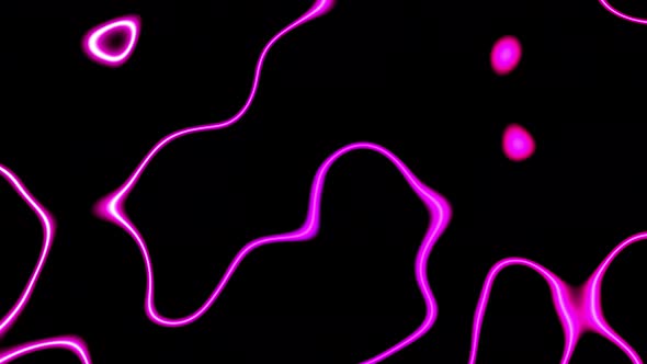 Abstract Background Pink Neon Lines