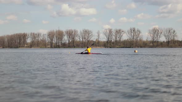 Sport Canoe Operated By Team Young Trained Athletes alt