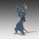 Cartoon Rat - Dance Greasy - VideoHive Item for Sale