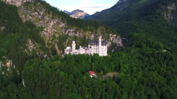 Neuschwanstein Castle Bavarian Alps Germany alt