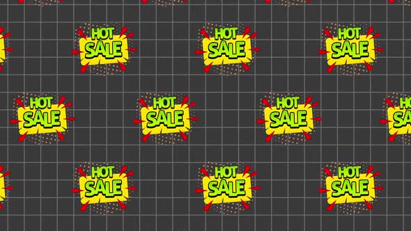 Hot Sale Comic Sticker Animation Background alt