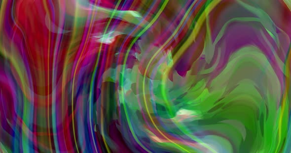 Abstract twisted colorful lines alt