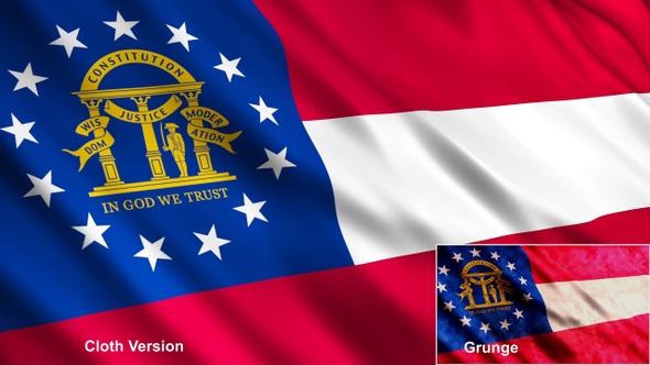 Georgia State Flags alt