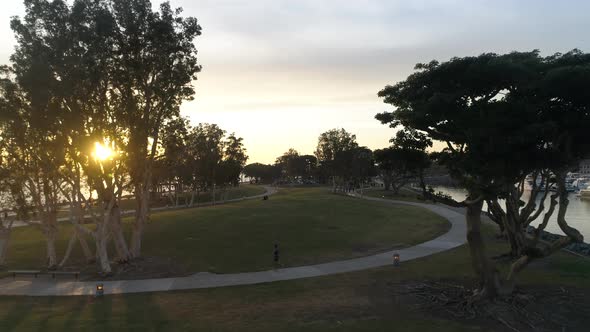 Aerial of the Embarcadero Marina Park North alt