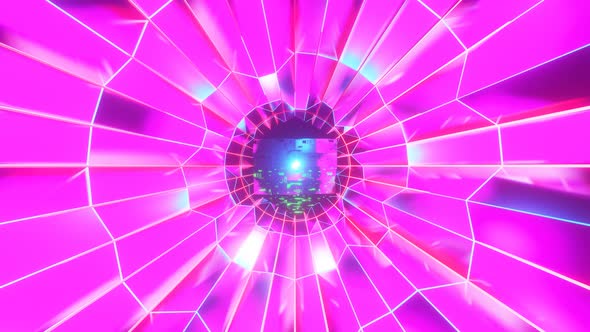 Vj loop. Abstract Background rotates and shimmers in different colors.