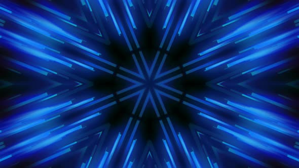 Neon Lines Vj Loops Background 4K