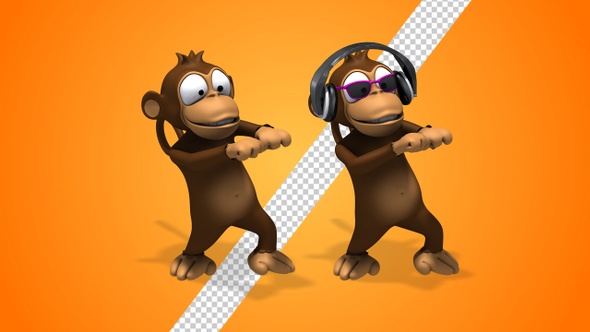 Monkey 3d Character - HipHop Dance (3-Pack)