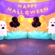 Cartoon Halloween Ghost Land - VideoHive Item for Sale