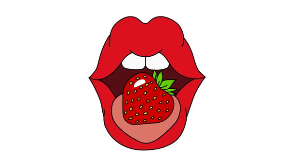 Lips Tongue Animation