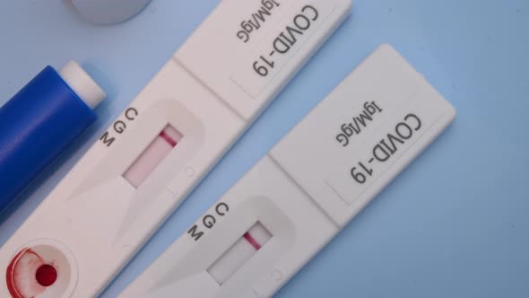 Coronavirus Covid19 IgM IgG Cassette Blood Tests alt