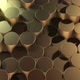 Background of Golden Cylinders - VideoHive Item for Sale