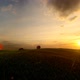Gathered Straw Bales with Sunset View - VideoHive Item for Sale