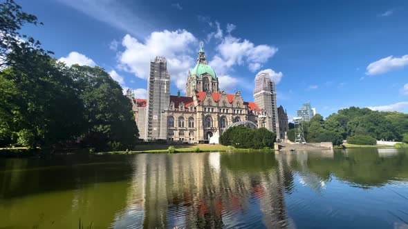 Panorama New Town Hall Hannover