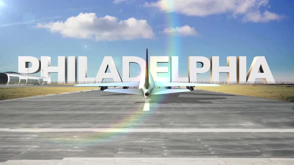 Commercial Airplane Landing Capitals And Cities   Philadelphia