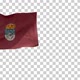 Salamanca Province Flag (Spain) on Flagpole with Alpha Channel - 4K - VideoHive Item for Sale