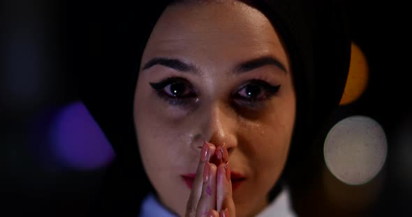 Crying Sad Woman Looking alt