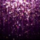 Purple Glitter Heart Particles Valentine's Day Overley - VideoHive Item for Sale