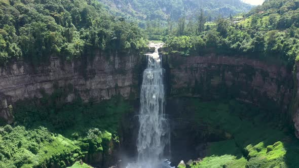 Waterfall in Bogota