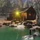 Log House Near The Lake HD - VideoHive Item for Sale