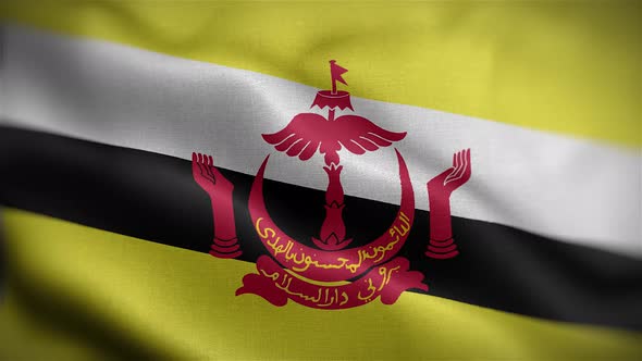 Brunei Flag Front