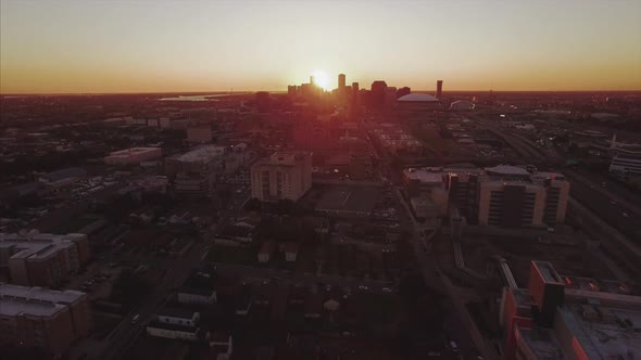 New Orleans City Sunrise