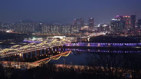 Han River Night Traffic alt