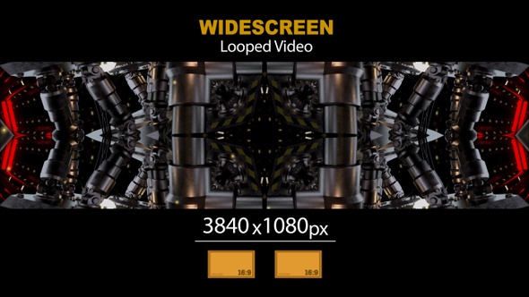 Widescreen Sci Fi Machine Kaleidoscope 02