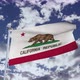 California Flag With Sky 4k - VideoHive Item for Sale