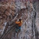 Cinematic Slow Motion Rock Climbing Moments
