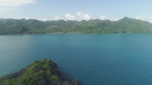 Seascape of Caramoan Islands, Camarines Sur, Philippines alt